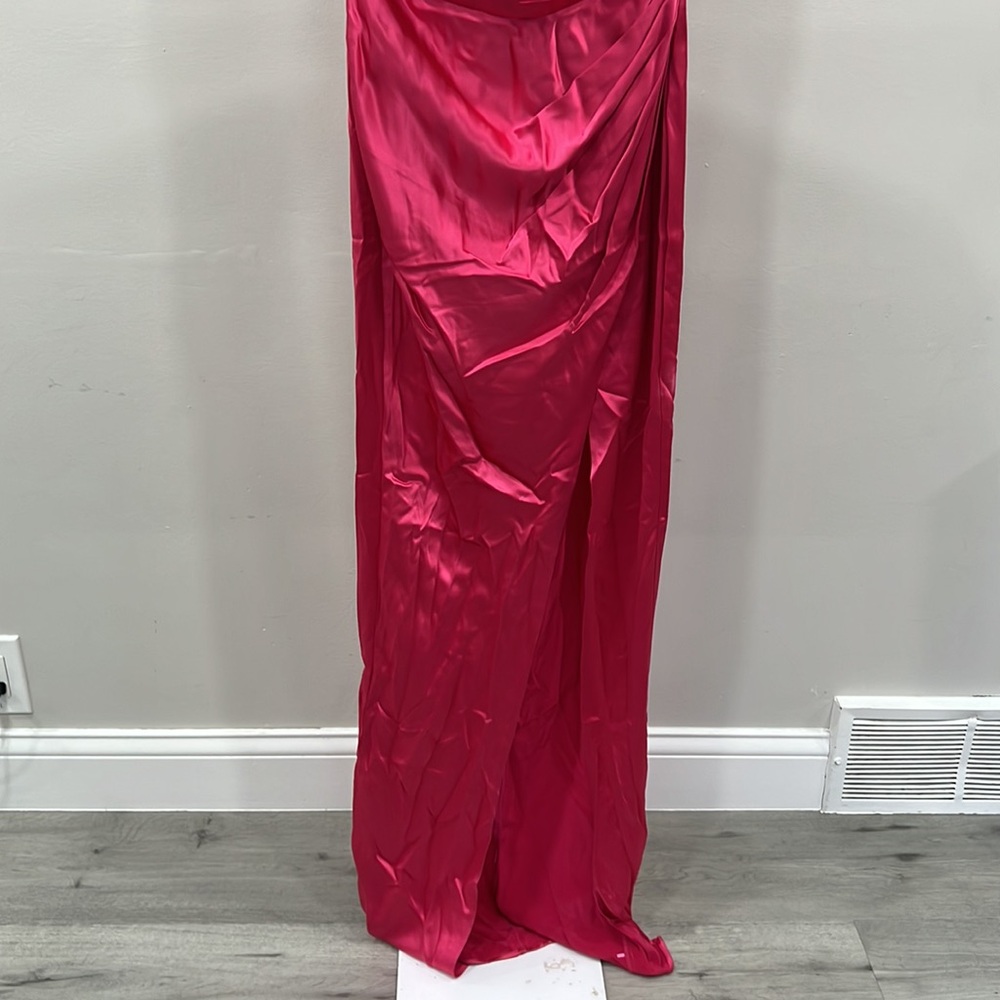 SAU LEE Priyanka Dress in Hot Pink - Picture 5 of 14